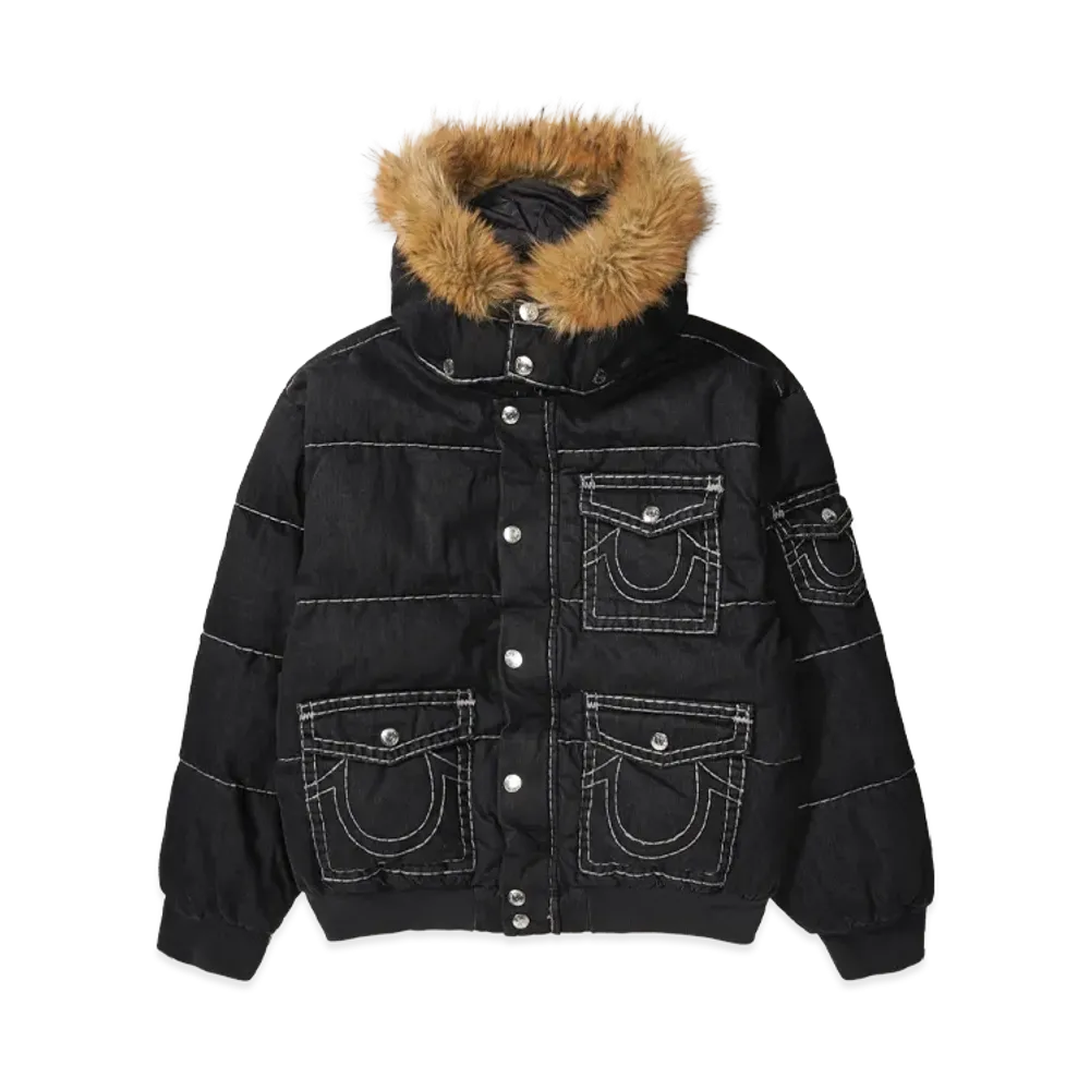 Supreme x True Religion Puffer Jacket "Black"