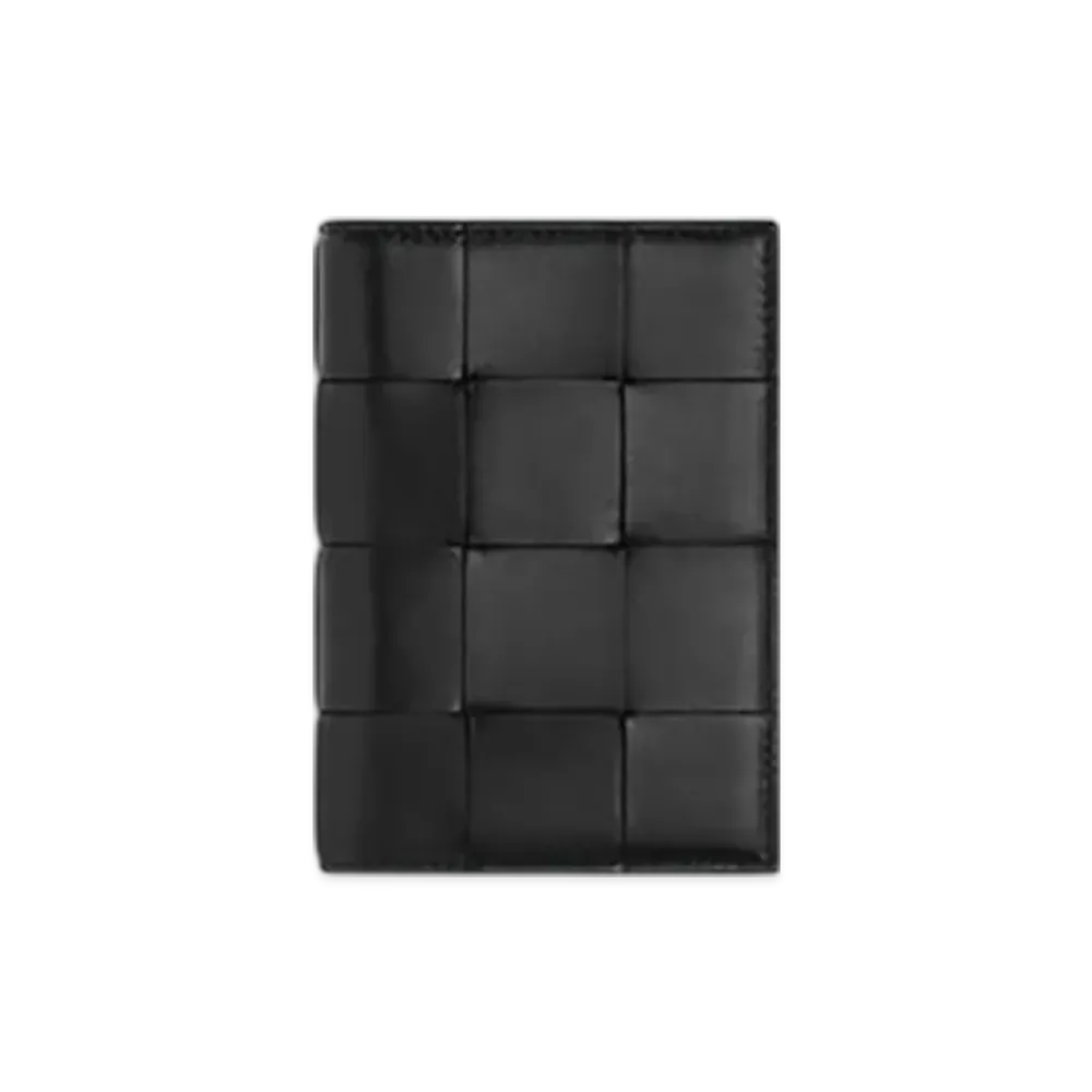 Bottega Veneta Cassette Passport Case "Black"