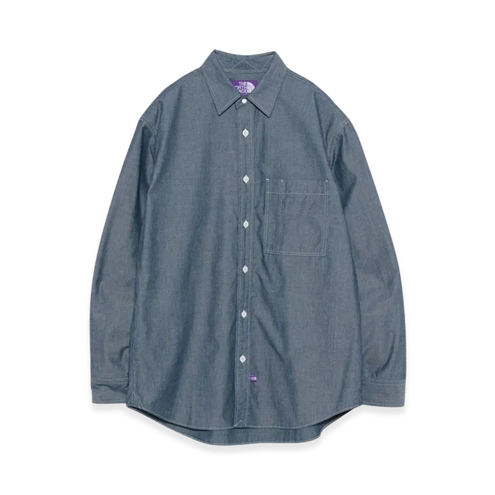 The North Face Purple Label Regular Collar Chambray Field Shirt "Indigo"