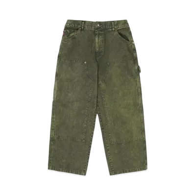 9090 Double Knee Vintage Pants "Khaki"
