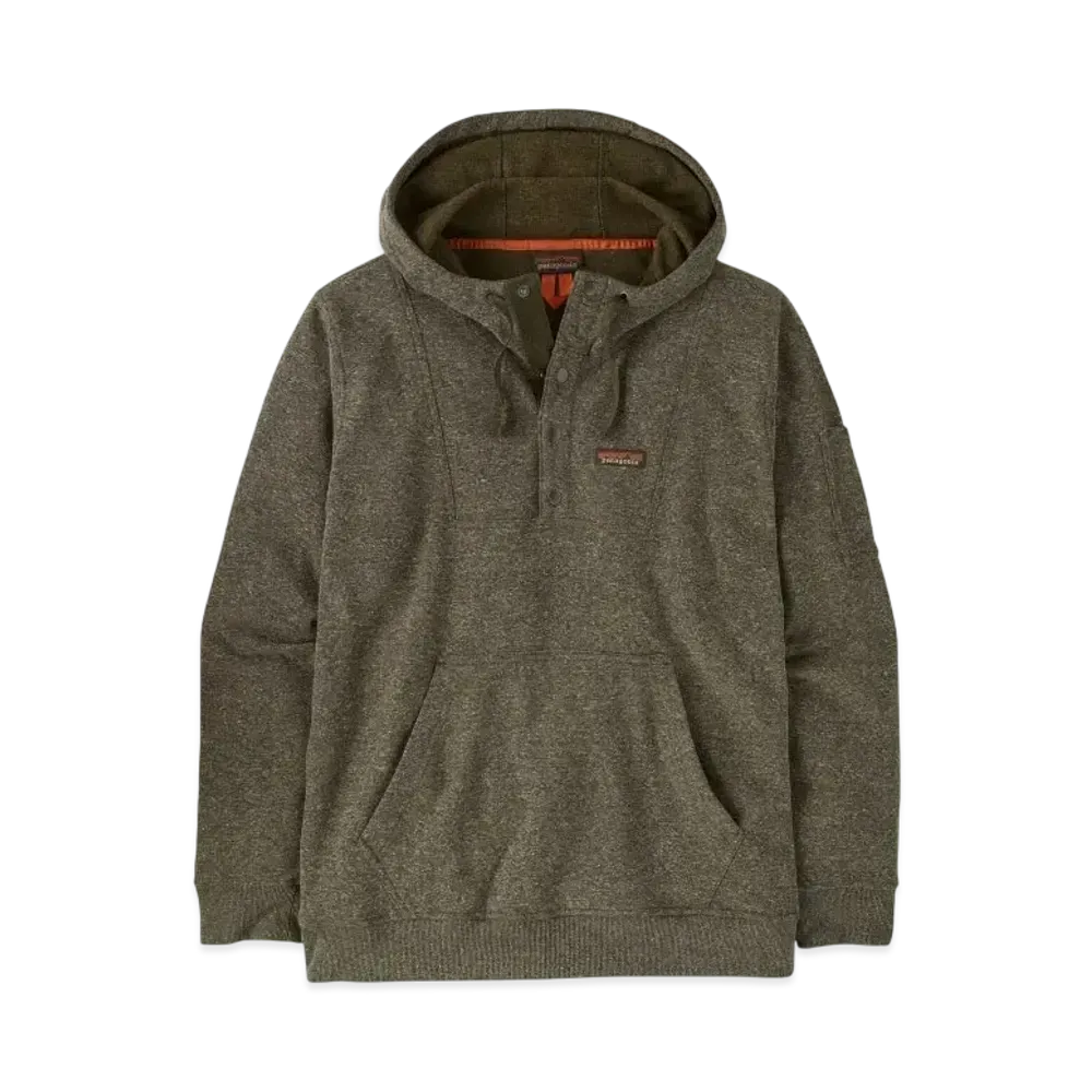 Patagonia Men's Hemp Hoodie Sweatshirt "Needle Green"