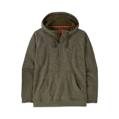 Patagonia Men's Hemp Hoodie Sweatshirt "Needle Green"