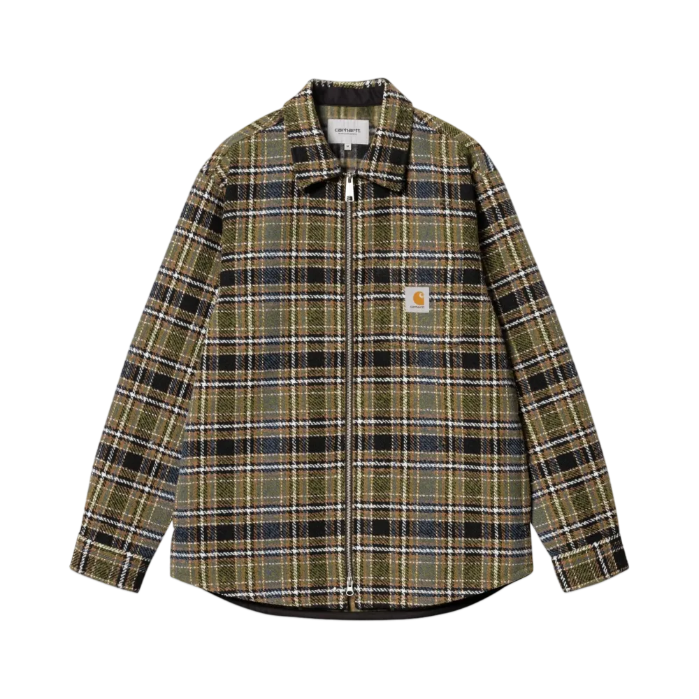Carhartt WIP Stroy Shirt Jac Stroy Check,Black