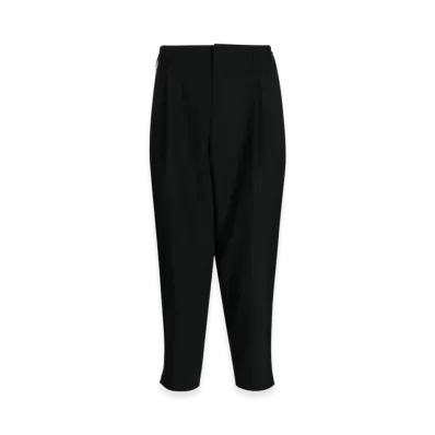 BLACK COMME des GARCONS Cropped Tapered Pants "Black"