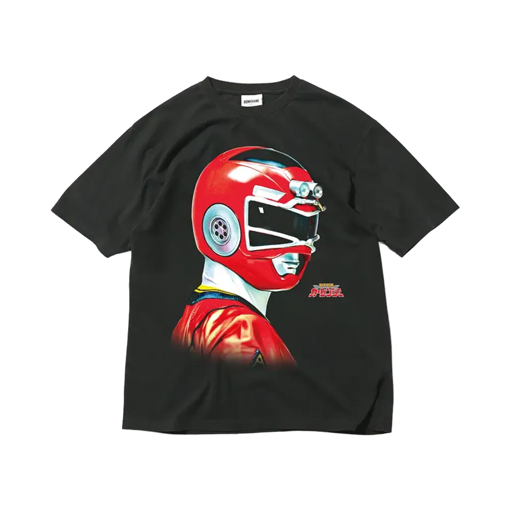 スーパー戦隊 x HOMEGAME \ 1996 レッドレーサー TEE "BLACK"