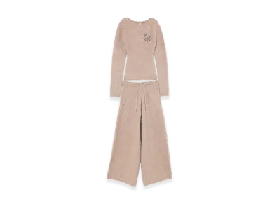 ANDMARY Women's Emblem Set Up "Beige"