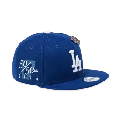 NEW ERA Kids Youth 9Fifty Los Angeles Dodgers 50-50 Club Pack "Dark Royal"