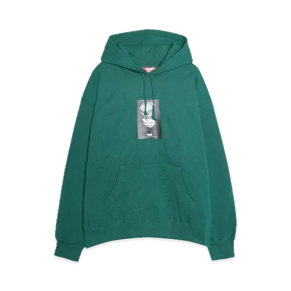 Supreme Soup Can Hooded Sweatshirt "Dark Green"