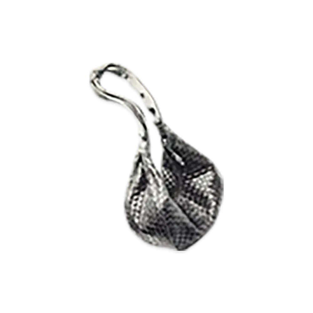 Bottega Veneta Silk Twill Printed Foulard "Chalk/Black"