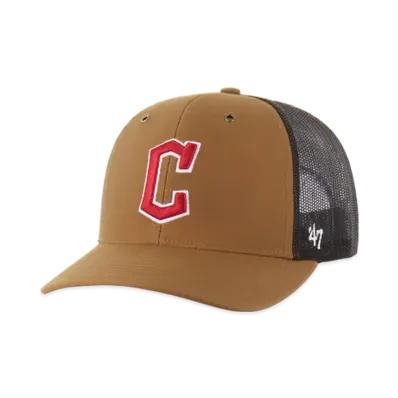 47 x Carhartt Cleveland Guardians Trucker "Brown"