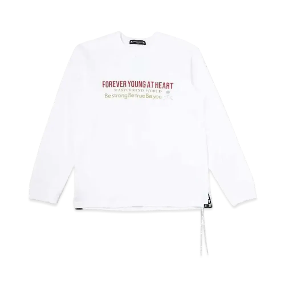 mastermind WORLD Fyah LS Tee "White"