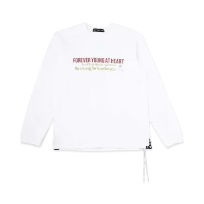 mastermind WORLD Fyah LS Tee "White"