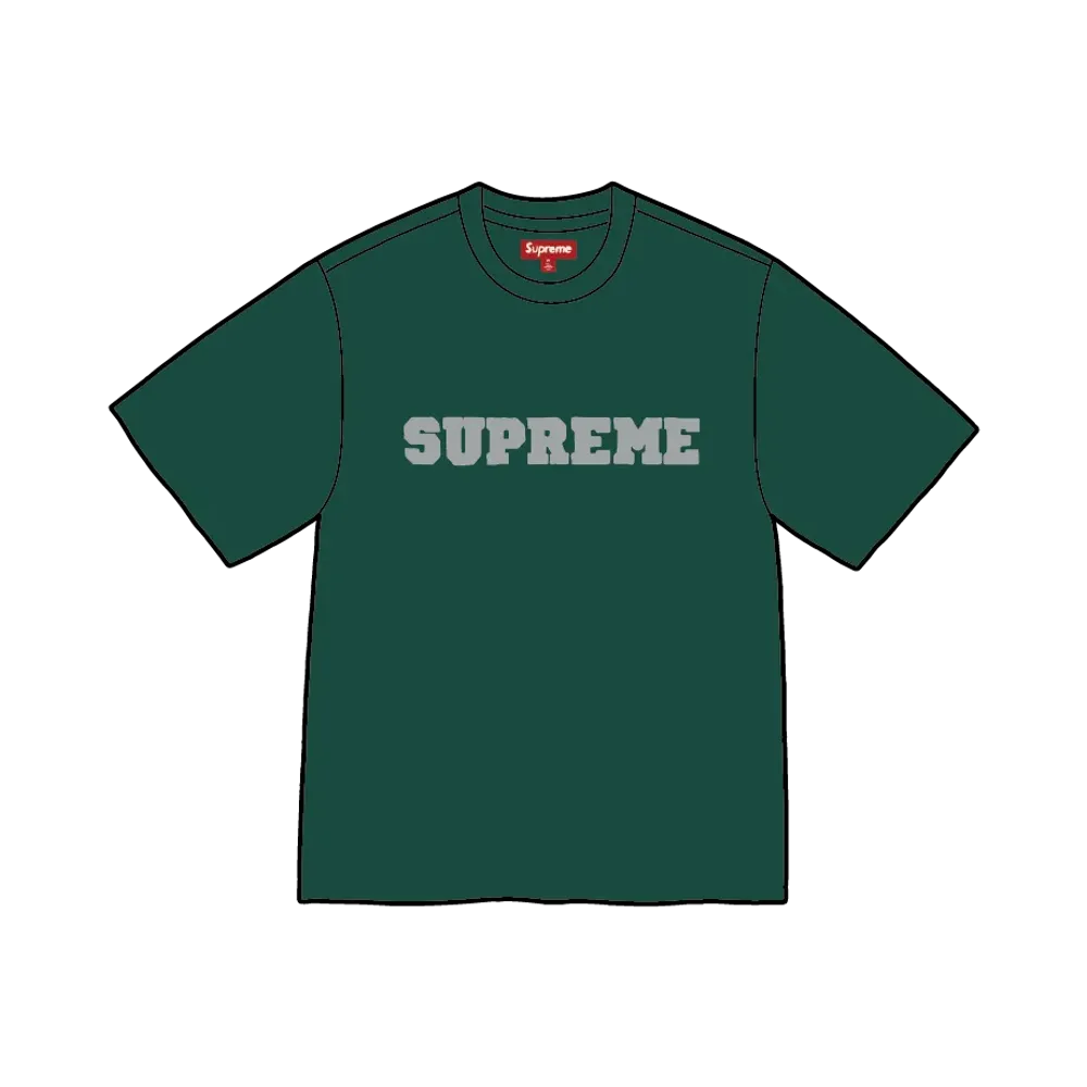 Supreme Collegiate Applique S/S Top "Green"