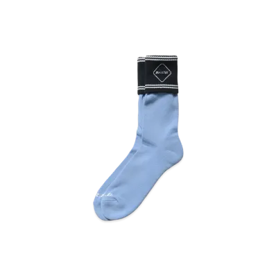 F.C.Real Bristol Cuff Socks "Light Blue"