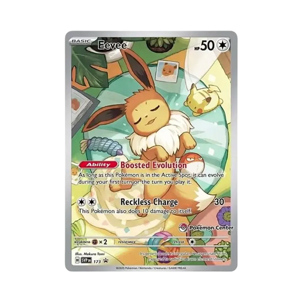 Eevee P [SVP EN 173](Scarlet & Violet "Prismatic Evolutions Pokemon Center Elite Trainer Box")