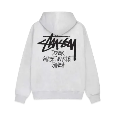 Stussy Stock Dsm Ginza Hood "Ash Heather"