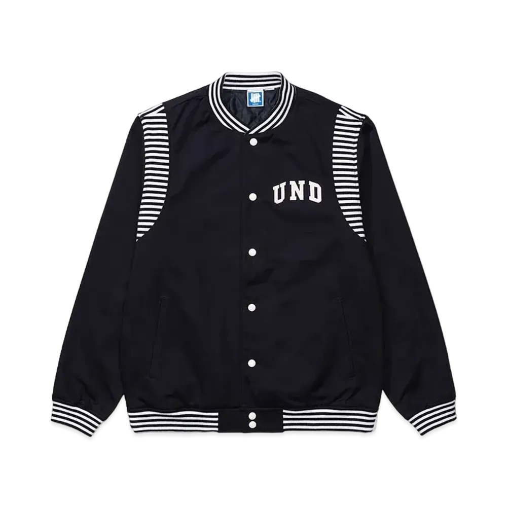 UNDEFEATED BASEBALL JACKET - 40045 "Navy"
