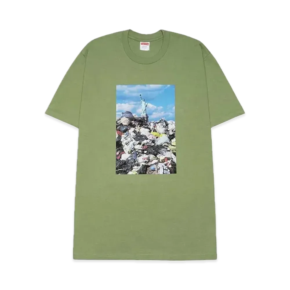 Supreme Trash Tee "Light Olive"