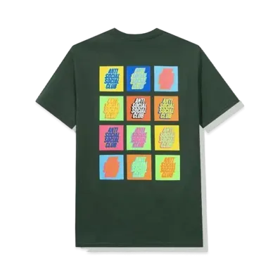 ANTI SOCIAL SOCIAL CLUB Art Girl Tee "Green" (FW20)
