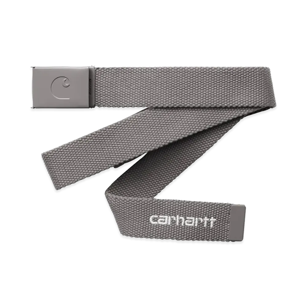Carhartt WIP C-Logo Belt Tonal "Porphyry/White"
