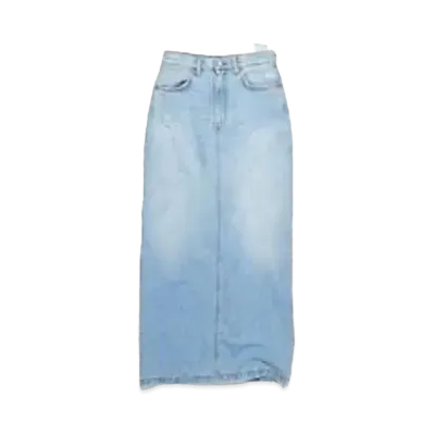 Acne Studios Mid-Length Denim Skirt "Light Blue"