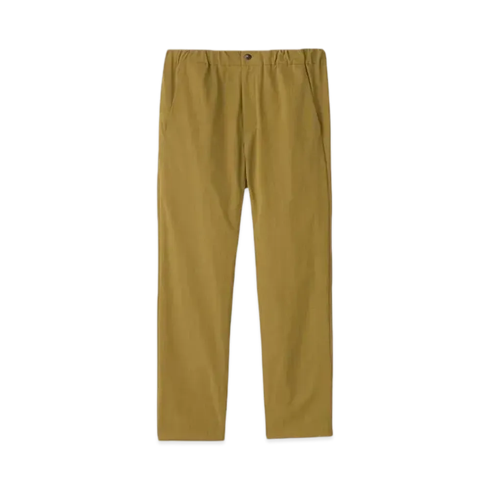 Goldwin Slim Stretch Color Pants (Unisex) "Golden Olive"