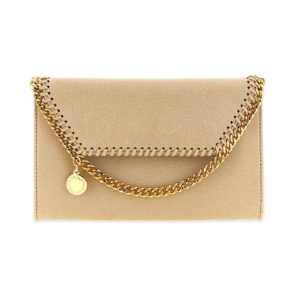 STELLA McCARTNEY Women's Falabella Mini Shoulder Bag "Beige"
