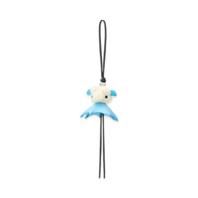 LOEWE Fluffy Puzzle Charm "Black/White"