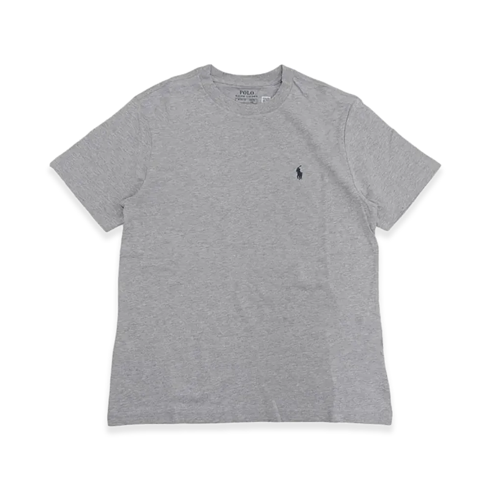 Polo Ralph Lauren Kids Short-Sleeve Cotton Jersey Crewneck Tee "Gray"