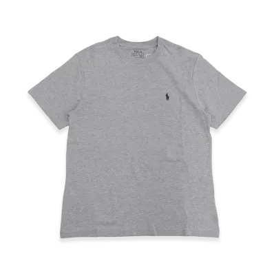 Polo Ralph Lauren Kids Short-Sleeve Cotton Jersey Crewneck Tee "Gray"