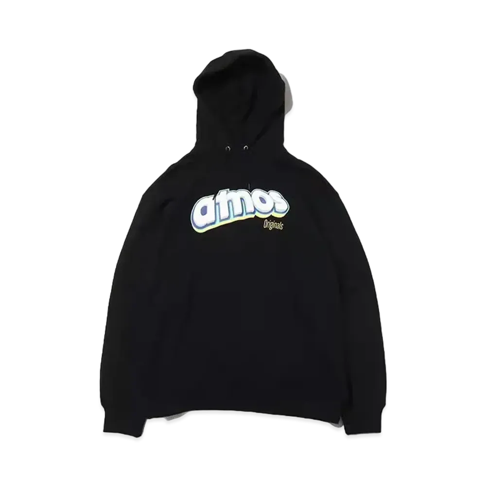 atmos Logo Hooded Sweatshirt "Black"