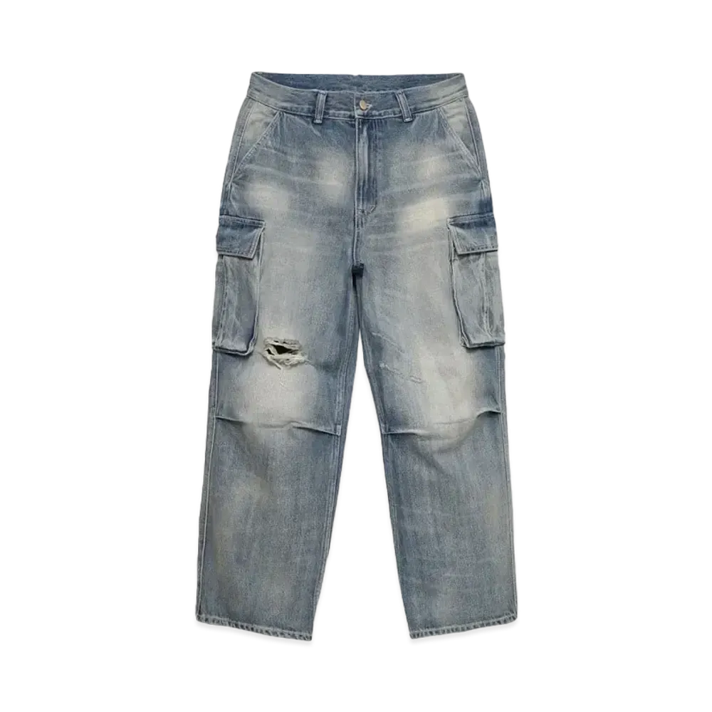 Paragraph Cargo Denim Pants "Denim"