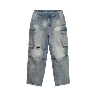 Paragraph Cargo Denim Pants "Denim"