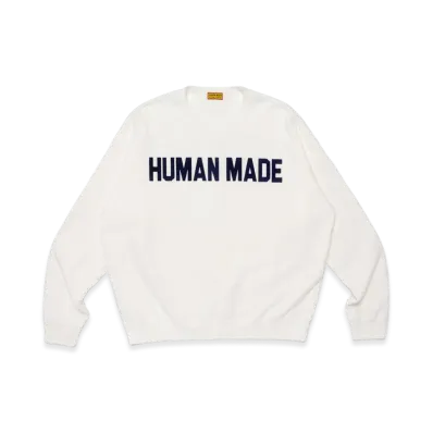 HUMAN MADE Wide Sweatshirt "White"