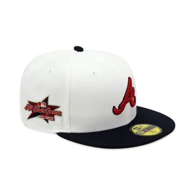NEW ERA x THE CAP 59Fifty July 4th Atlanta Braves "White/Navy"