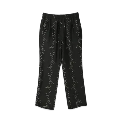 NEEDLES String Cowboy Pant - Square Dot Jacquard "Black"