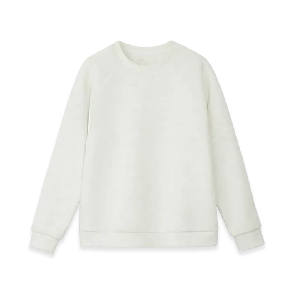 The North Face Tech Air Sweat Crew "White Mix Gray"