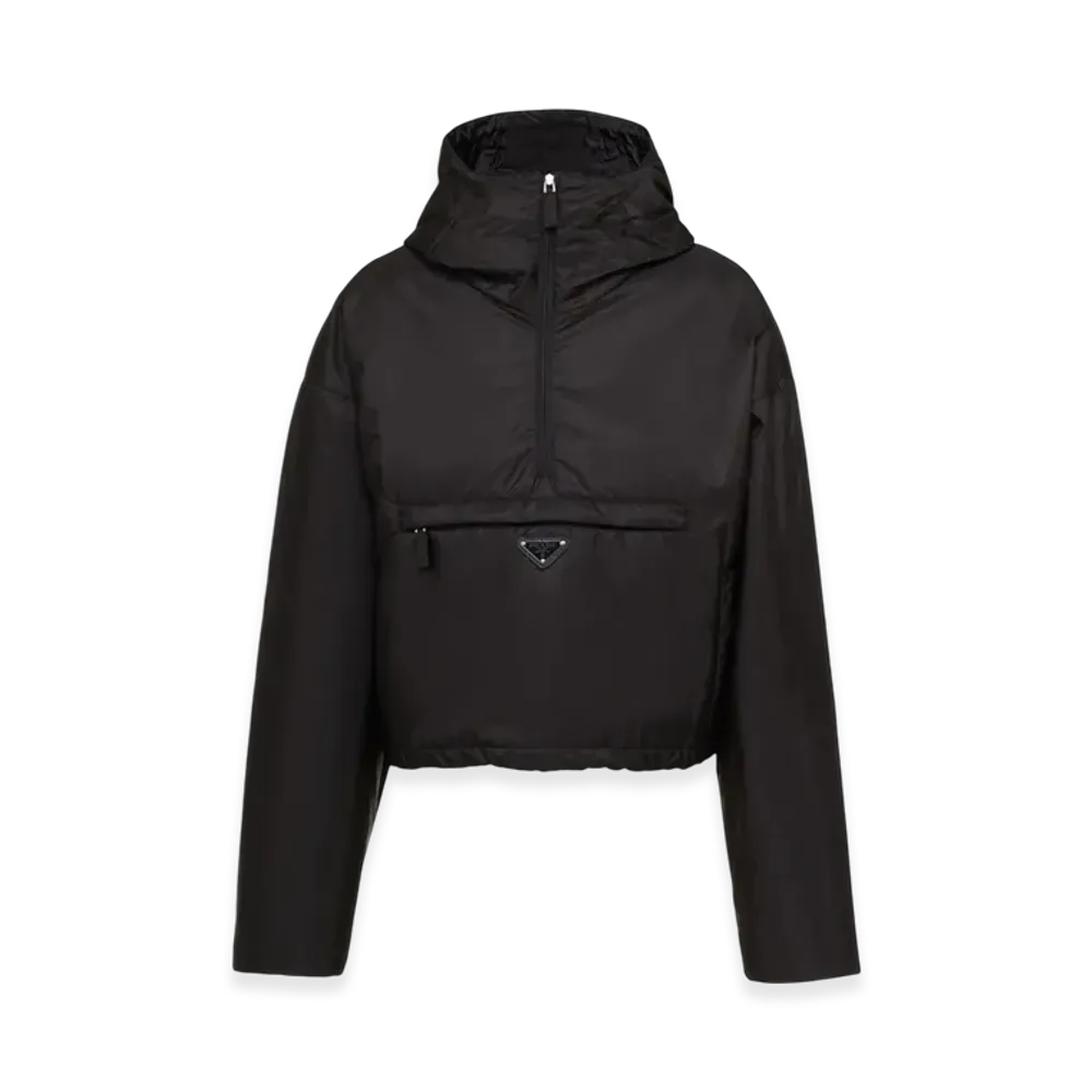 PRADA Women's Re-Nylon Blouson Jacket "Black"