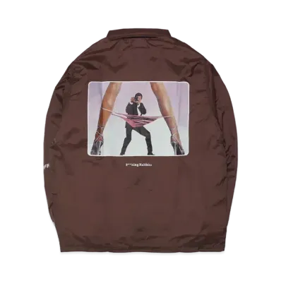 FR2 Spy Nylon Coach Jacket "Burgundy"