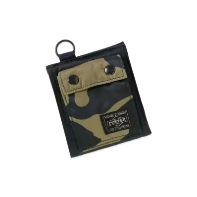 PORTER / COUNTER SHADE Wallet "Woodland Khaki"
