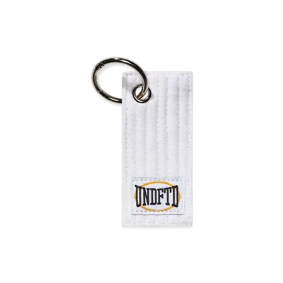 UNDEFEATED GI Belt Canvas Keychain "White"