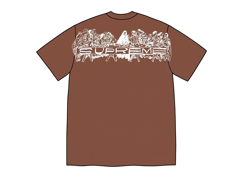 Supreme Supper Tee "Brown"