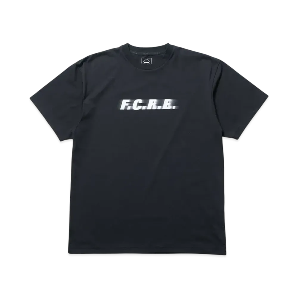 F.C.Real Bristol Blurred Logo Tee "Black"