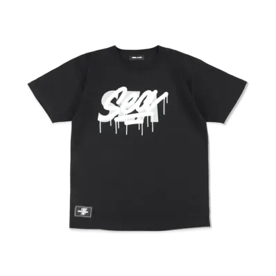 WIND AND SEA WDS x CASETiFY x it's a living T-shirt Triple Name Main Logo "Black"