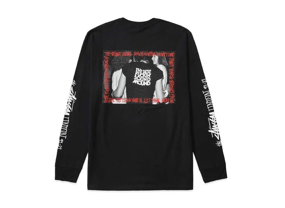 UNION x Stussy Best Fuckin' Sound L/S T-shirt "Black"
