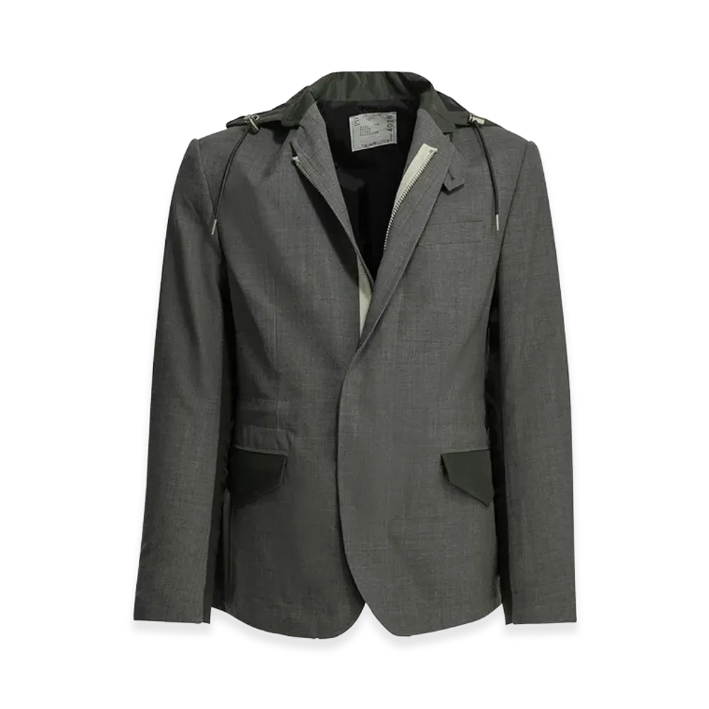 sacai x Nylon Blazer "Gray"