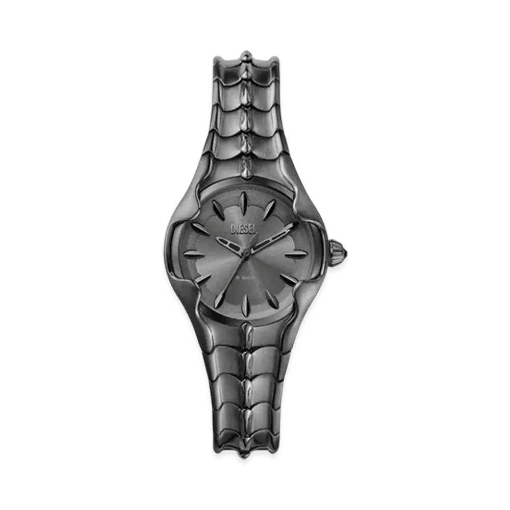 Diesel Dz5603 Vert Three-Hand Gunmetal Stainless Steel Watch "Dark Gray"