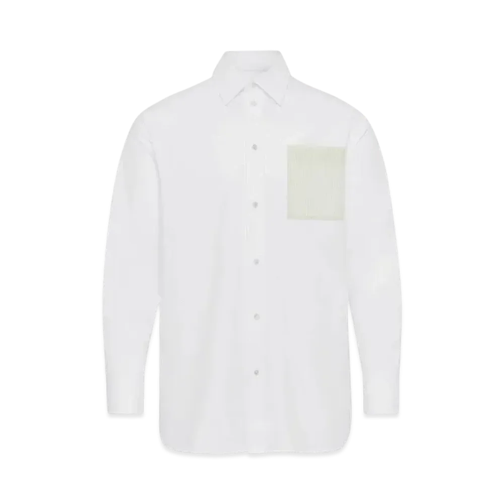 JW ANDERSON Contrast Patch Pocket Shirt "Yellow"