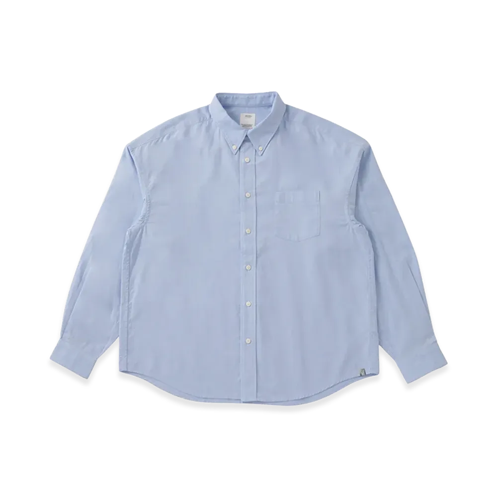visvim B.D. Oxford L/S "LT.Blue"