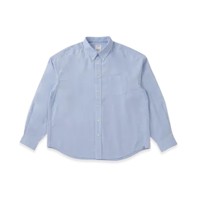 visvim B.D. Oxford L/S "LT.Blue"